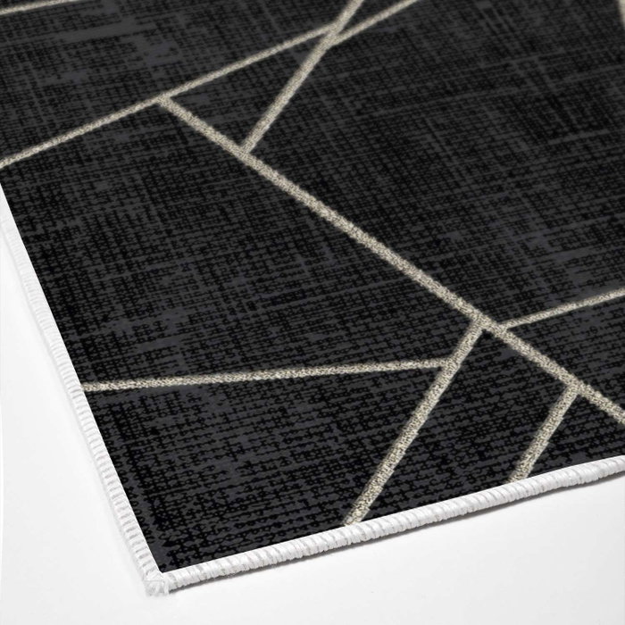 Conceptum Alfombra Negra 160 x 230 cm